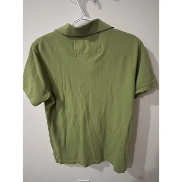 American Eagle Outfitters The Eagle Polo Men's M Green Vintage Fit Short Sleeve… - Picture 5 of 6